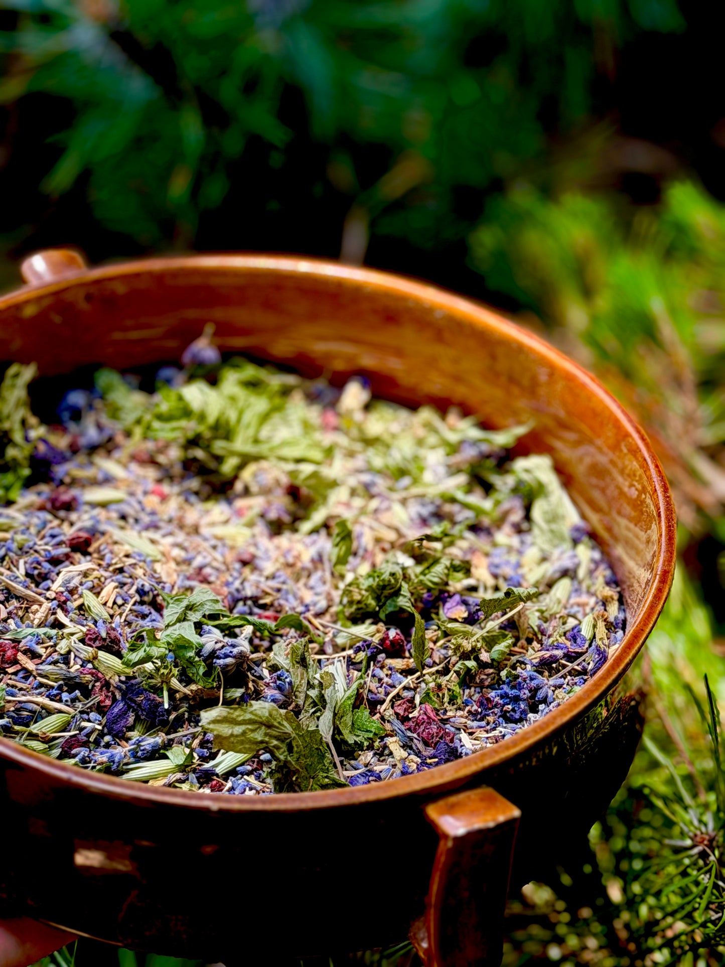Blue Calm Tonic / soften the nervous system, quiet mental noise