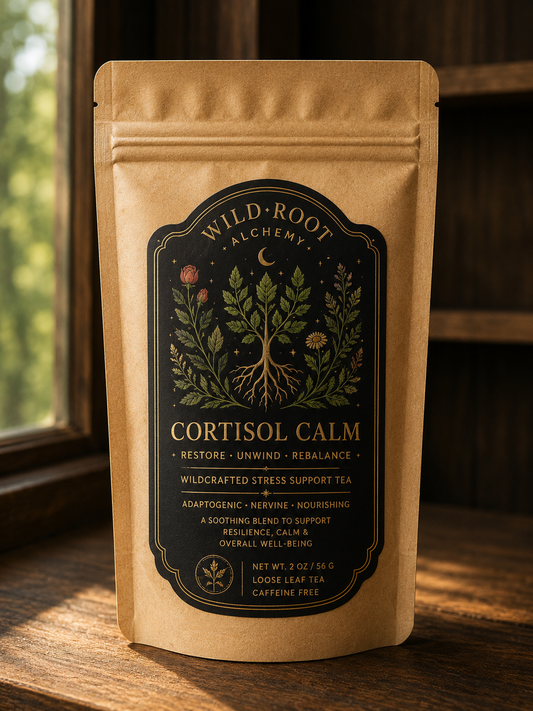 CORTISOL CALM / 
Wildcrafted Stress Support Tea