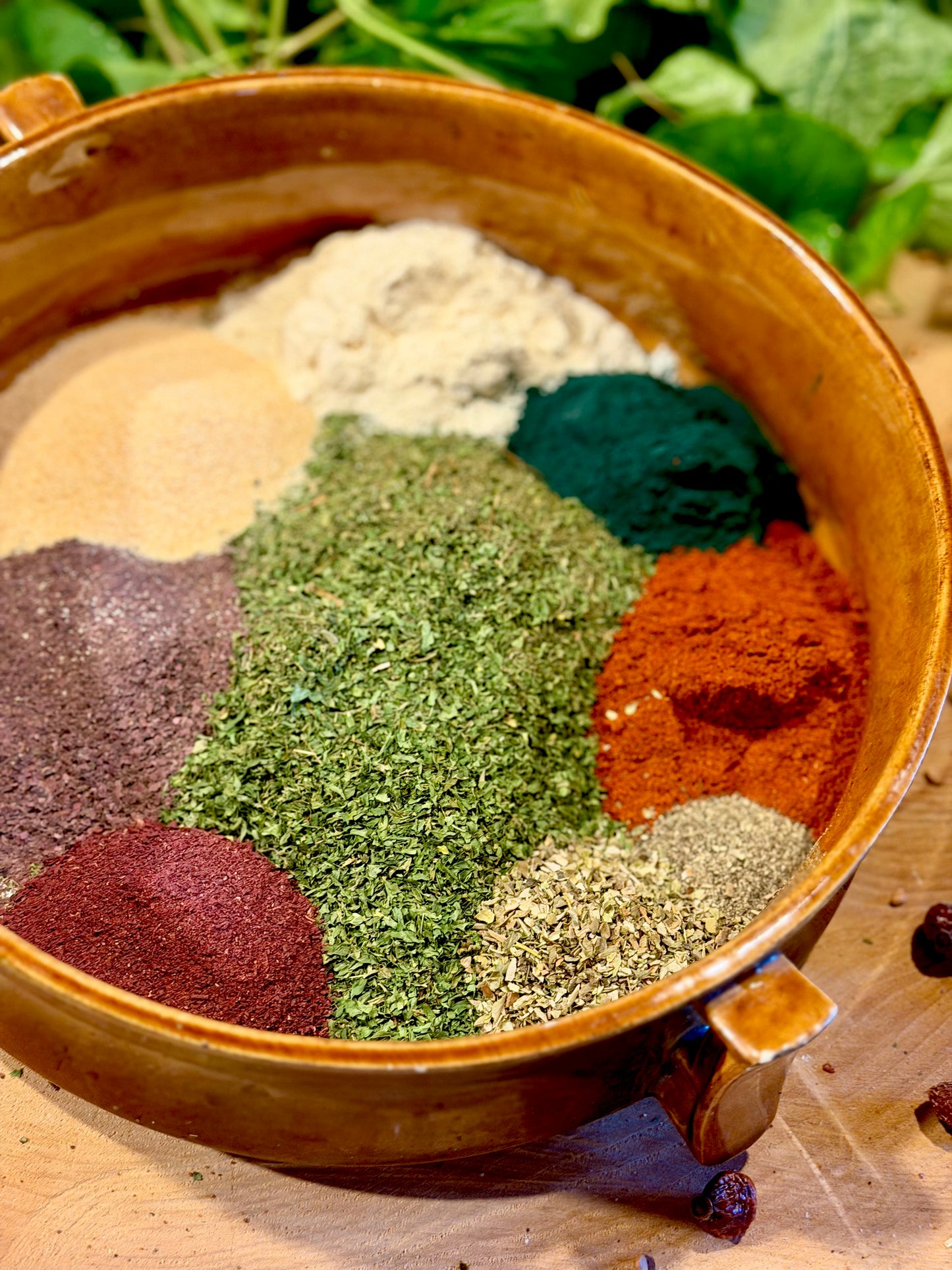 Forest Nourish, wild green spice / mineral blend