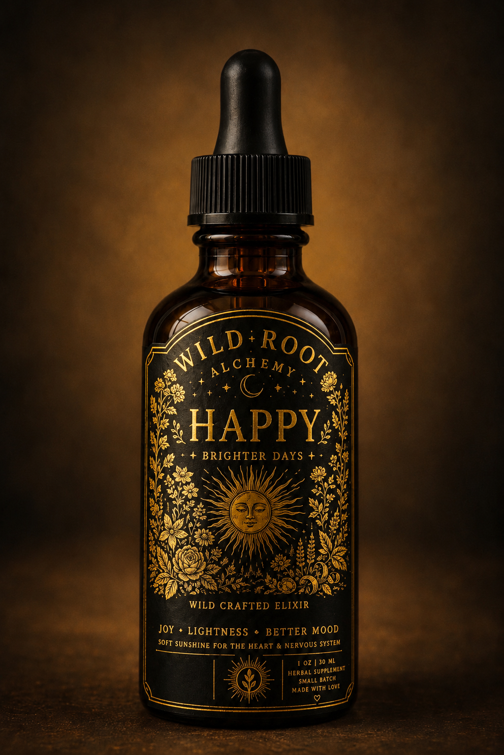 Happy Tonic / wild crafted joy, lightness & brighter days