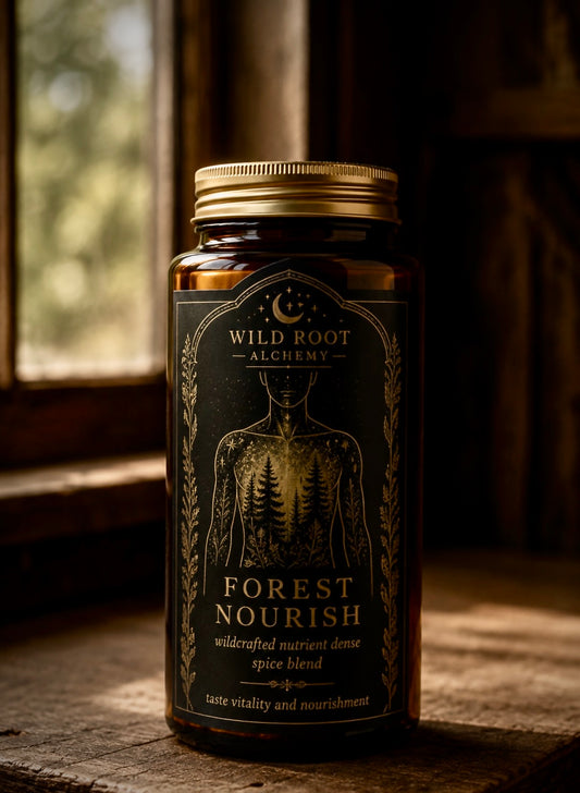 Forest Nourish, wild green spice / mineral blend