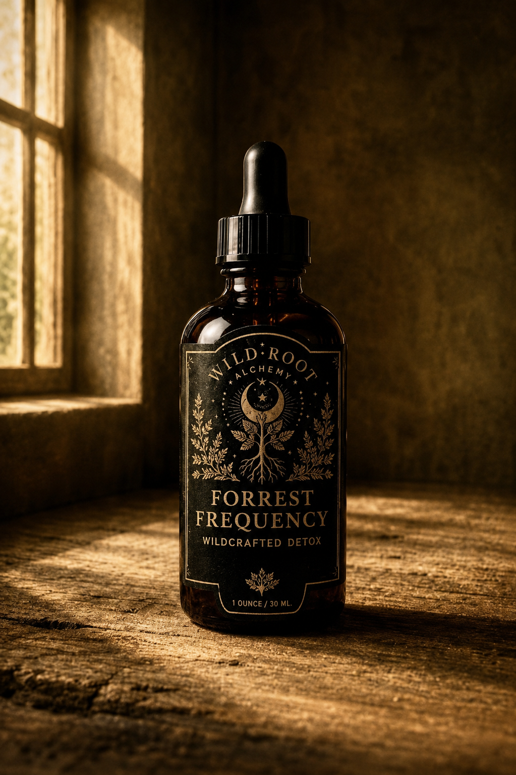 Forest Frequency Tonic / Wild foraged detox / restorative